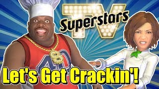 LETS GET CRACKIN  TV Superstars Gameplay Part 1  PS3 [upl. by Cj]