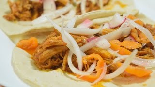 Cochinita pibil sin horno  Cochinita pibil en estufa [upl. by Bouley]