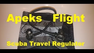 Apeks Flight Travel light Scuba Regulator [upl. by Dieterich]