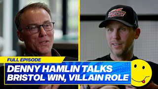 Denny Hamlin on his dominant win at Bristol being the villain bond with Kyle Busch amp 23XI Racing [upl. by Bravin28]