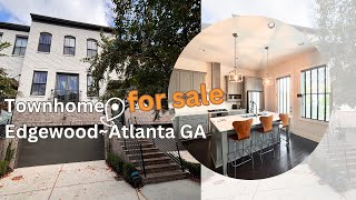 Home for sale Edgewood Atlanta GA [upl. by Nalorac]