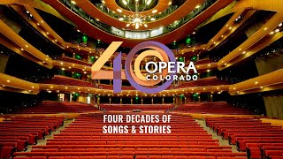 Opera Colorados 40th Anniversary Season Announcement [upl. by Trellas473]