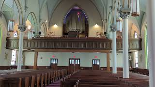 Pelland Organ Co St Bridget Church Maynard MA [upl. by Aigneis695]