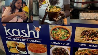 Banaras ki chaat in Gurgaon  Street food in Gurgaon gurgaon streetfood t [upl. by Anneuq388]