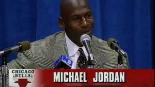 Throwback To Michael Jordans Return [upl. by Annodam]