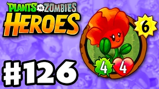 Poppin Poppies  Plants vs Zombies Heroes  Gameplay Walkthrough Part 126 iOS Android [upl. by Nerra696]