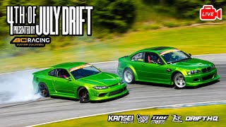 4th of July Drifting at AMP  LIVE STREAM [upl. by Iidnarb]