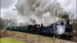 Spa Valley Railway Winter Steam Up Gala 911224 [upl. by Lynette]