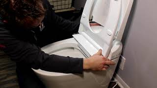 How to Install a Smart Bidet Toilet [upl. by Zinnes]