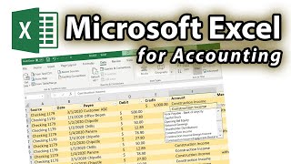 Practical Excel for Accounting Pivot Tables Dropdown Lists and VLOOKUP [upl. by Bertina435]