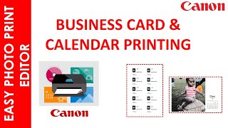 BUSINESS CARD  CALENDAR PTINT  EASY PHOTO PRINT [upl. by Buttaro]