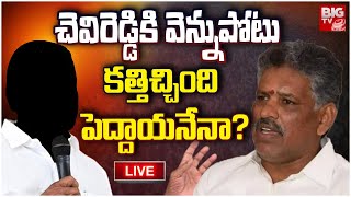 Chevireddy Bhaskar Reddy చెవిరెడ్డికి వెన్నుపోటు కత్తిచ్చింది పెద్దాయనేనా  Chandragiri  BIG TV [upl. by Jyoti]