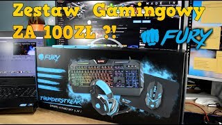 Super Tani Zestaw Dla Graczy Fury Thunderstreak 4w1 Czy warto [upl. by Gotthelf]