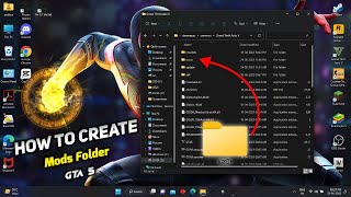 How to create mods folder for GTA 5  create mods folder in GTA 5 for modding  gta5mods [upl. by Michale]