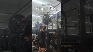 Ohp 115kg 노벨트 [upl. by Alomeda]