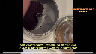 Produktbewertung Coletti Klassische EmailleKaffeemaschine schwarz 12 Tassen – die originale mo [upl. by Deron591]