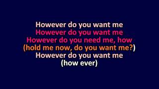 Soul II Soul  Back to Life However Do You Want Me  Karaoke Instrumental Lyrics  ObsKure [upl. by Marabelle]