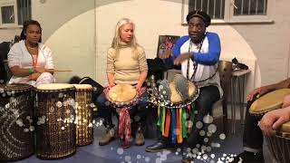 Introducing Zaouli rhythm  singing at Drum Class [upl. by Ellebyam238]