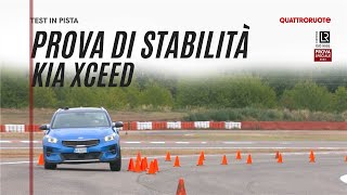 Kia XCeed 2019 la prova di stabilità [upl. by Malachy908]