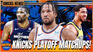 A Look At How The Knicks Match Up Against 5 Potential Playoffs Opponents [upl. by Kurland]