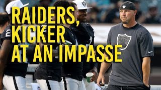 Raiders Sebastian Janikowski are at odds over contract [upl. by Anairb]