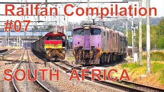 Failed Coal Train Cement Tankers Shosholoza Meyl  RAILFAN Compilation 07  Train South Africa [upl. by Llewon]