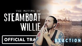 The Return of Steamboat Willie  Official Teaser Trailer Reaction [upl. by Tobe]