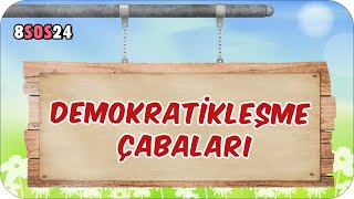 Demokratikleşme Çabaları 📕 tonguçCUP 3Sezon  8SOS24 2024LGS [upl. by Layman]