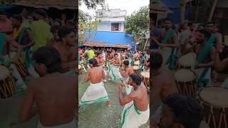 ഇവര് ഒരു രക്ഷയില്ല ട്ടാ🥵 Pulari Kalasamithi💚 singarimelam dance chendamelam happiness [upl. by Adnalor76]