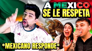 Los MEXICANOS se RESPETAN 🇲🇽 MEXICANO RESPONDE a PUERTO RIQUEÑO que INSULTÓ a MÉXICO 🤬 [upl. by Micco]