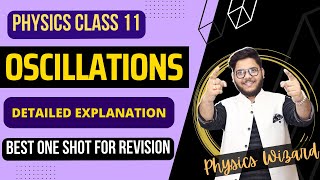 OSCILLATIONS  SIMPLE HARMONIC MOTION  SHM ONE SHOT  CLASS 11 PHYSICS  SHAILENDRA PANDEY SIR [upl. by Samuel789]