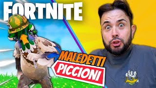 Maledetti Piccioni  cosa volevate Fare   FORTNITE [upl. by Ainollopa]