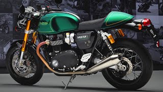 New 2024 Triumph Thruxton Final Edition Reveal [upl. by Wilmette]