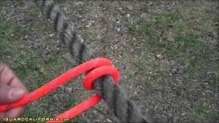 Army Ranger School Basics Knots  Round Turn 13 [upl. by Yssirk]