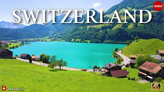 🏝️⛵🏖️ A Fairytale Place in Switzerland from a Storybook Lake Lungern 4K HDR  swiss swissview [upl. by Ylra]