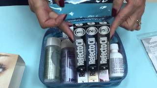 Whats In The Refectocil Professional Tint Starter Kit [upl. by Akla]