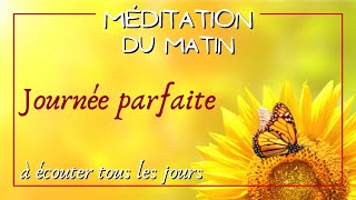 Méditation du matin  7 minutes pour sassurer une belle journée  antistress énergie positive [upl. by Zanlog285]