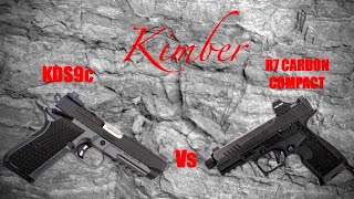 KIMBER KDS9C VS CARBON FIBER COMPACT [upl. by Mclain]