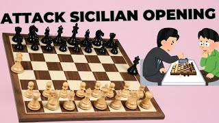 chess opening sicilian smith morra explained [upl. by Eiuqnimod]