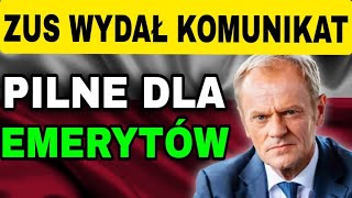 PILNE DLA EMERYTÓW 14 emerytura 2024  Nowa Tabela Netto ZUS ujawnia oficjalne wyliczenia [upl. by Selym724]