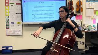 CELLO  May Song  Suzuki Book 1  Practice Video [upl. by Millard]