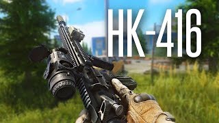 THE HK416 IS AMAZING  Escape From Tarkov Gameplay [upl. by Hpesojnhoj75]