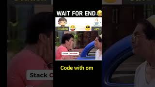 Java Error 😂  code with om viralshort subscribe [upl. by Ramedlaw]