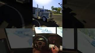 Straight pipe Peterbilt  atshort atsgamer ats americamtrucksimulator [upl. by Chesnut]