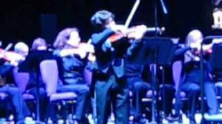 Lucas Stratmann Great Violinist Plays Tchaikovskys Violin Concerto  Part 1 [upl. by Yenitirb]