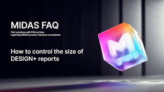 How to control the size of DESIGN reports [upl. by Nemra]