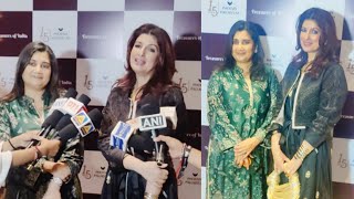 Akshay Kumar Wife Twinkle Khanna amp Gayatri Ruia launch Indias largest Kandil and stunning Diwali [upl. by Leaper190]