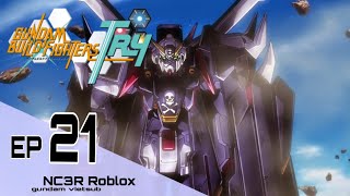 Gundam Build Fighters Try  Tập 21 Đôi cánh màu xanh [upl. by Litta]