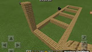 Tuto Comment faire une écurie Minecraft facilement [upl. by Crosby620]