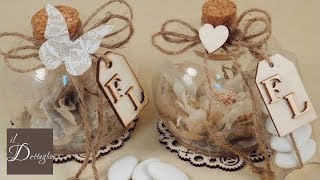 Tutorial Bomboniera Fai Da Te Matrimonio Shabby Chic  Il Dettaglio [upl. by Niak]